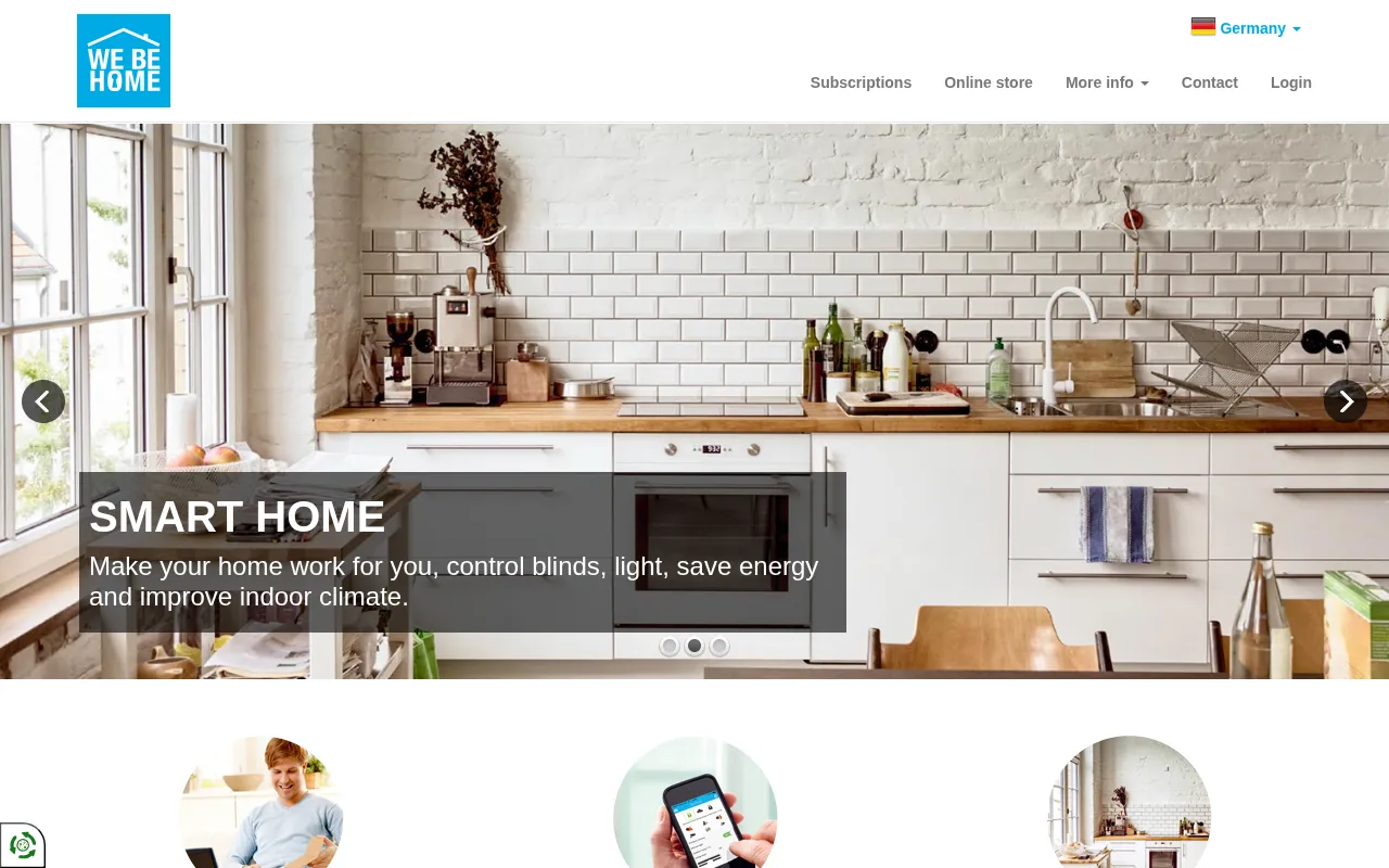 Webehome — preview screenshot