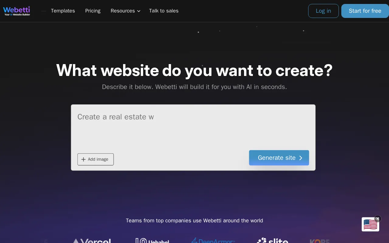 Webetti — preview screenshot