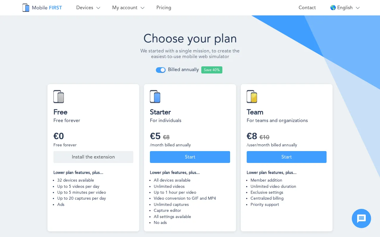 webmobilefirst.com — pricing page