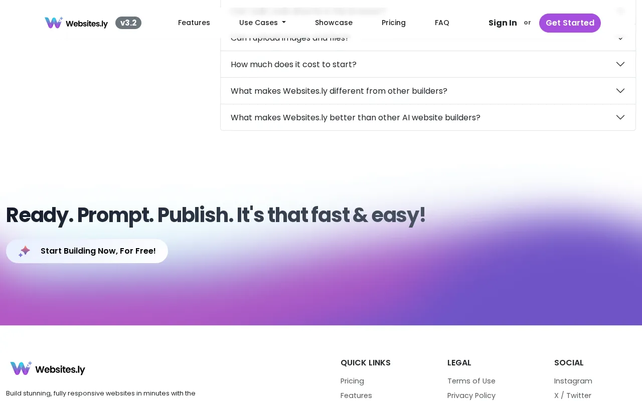 Websites.ly — preview screenshot