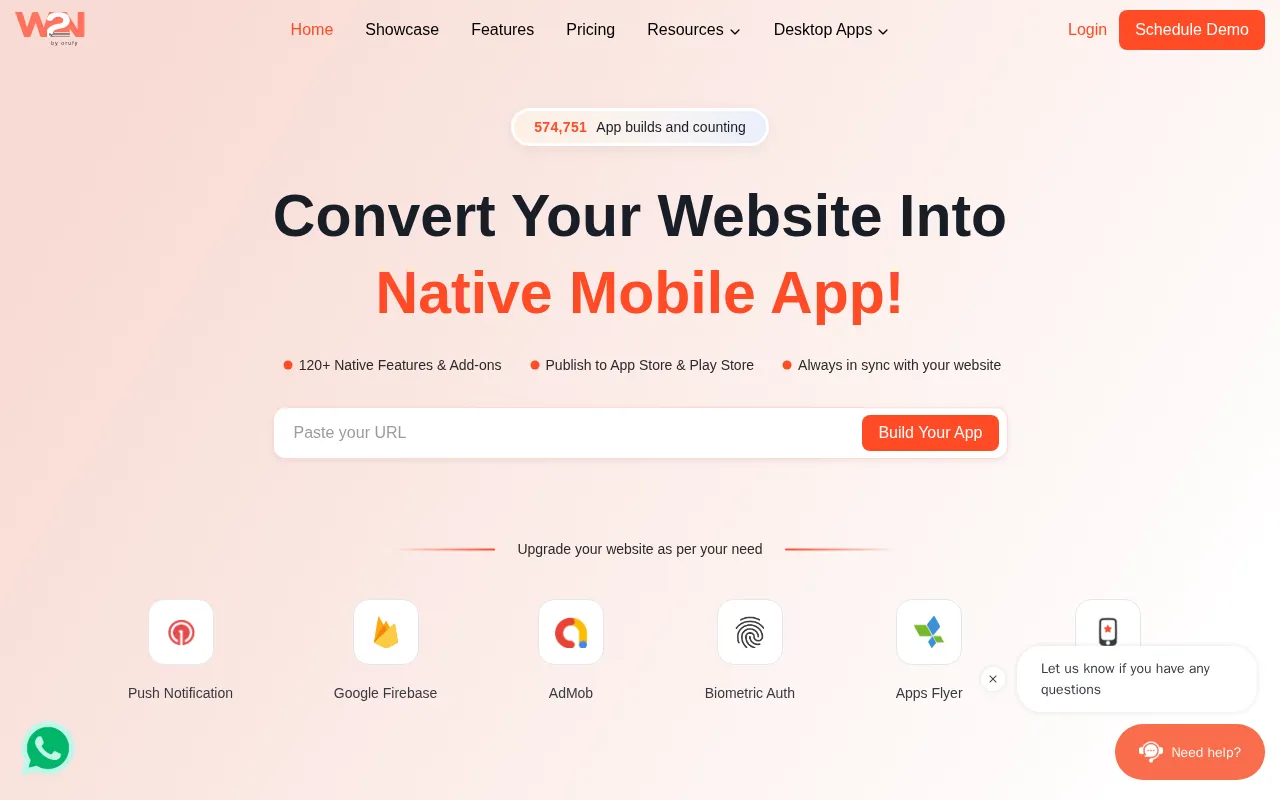 Webtonative — preview screenshot