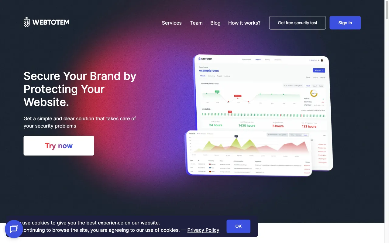 WebTotem — preview screenshot