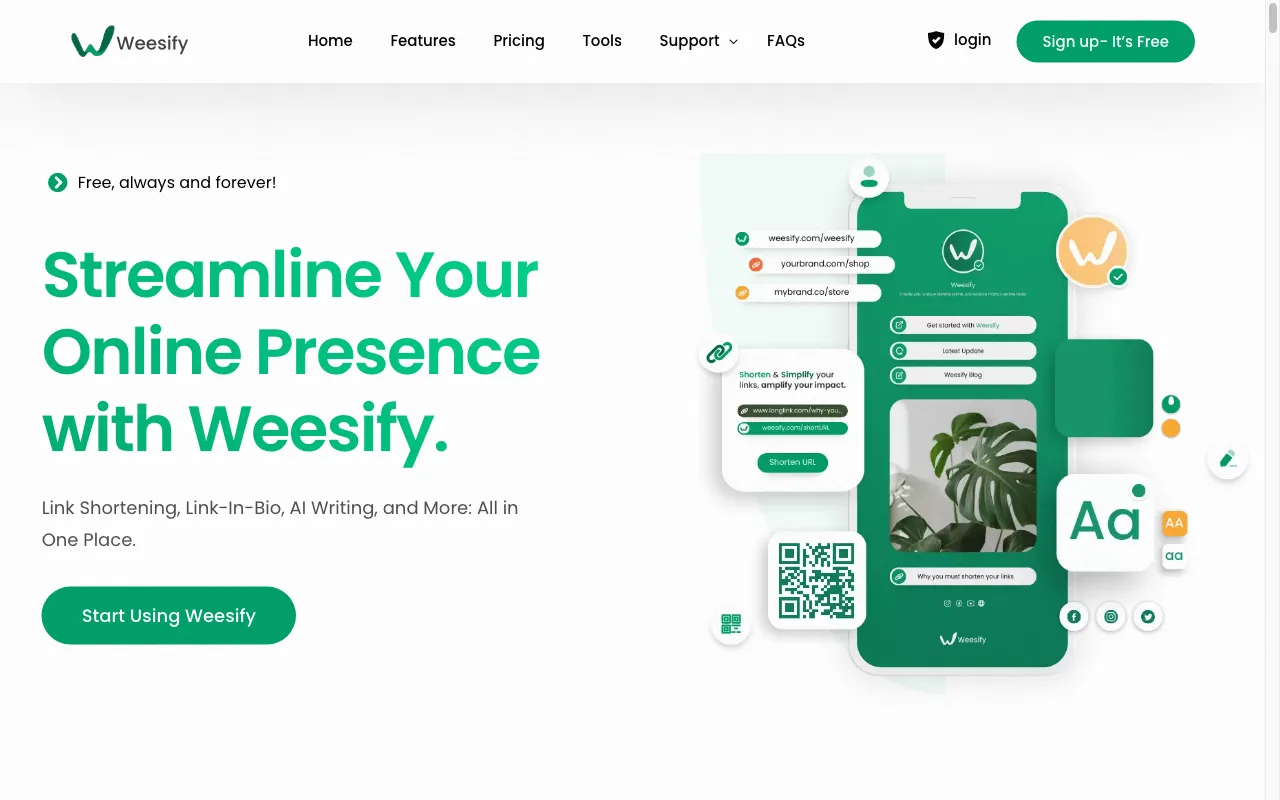 Weesify — preview screenshot