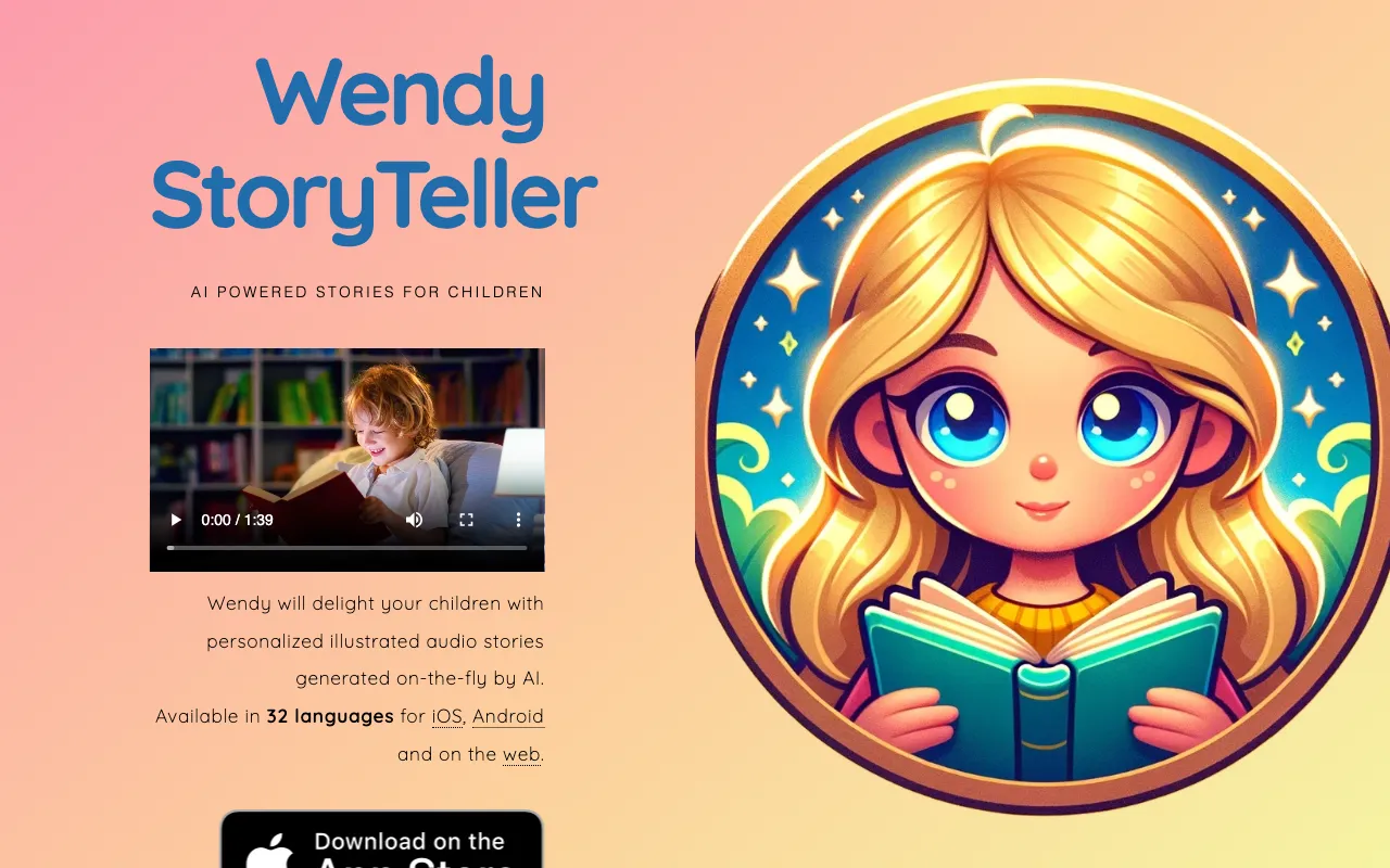 Wendy StoryTeller — preview screenshot