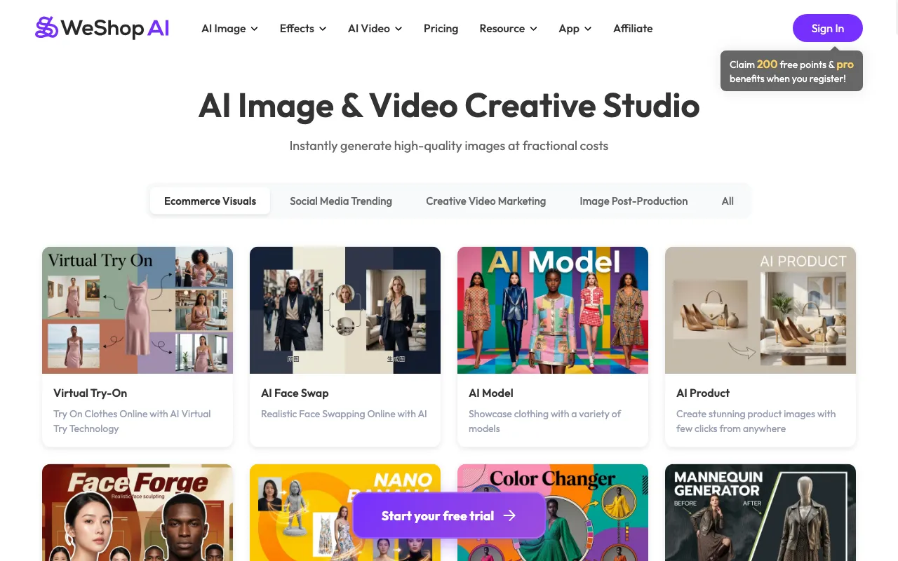 WeShop — preview screenshot