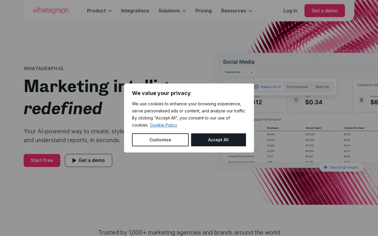 Whatagraph IQ — preview screenshot