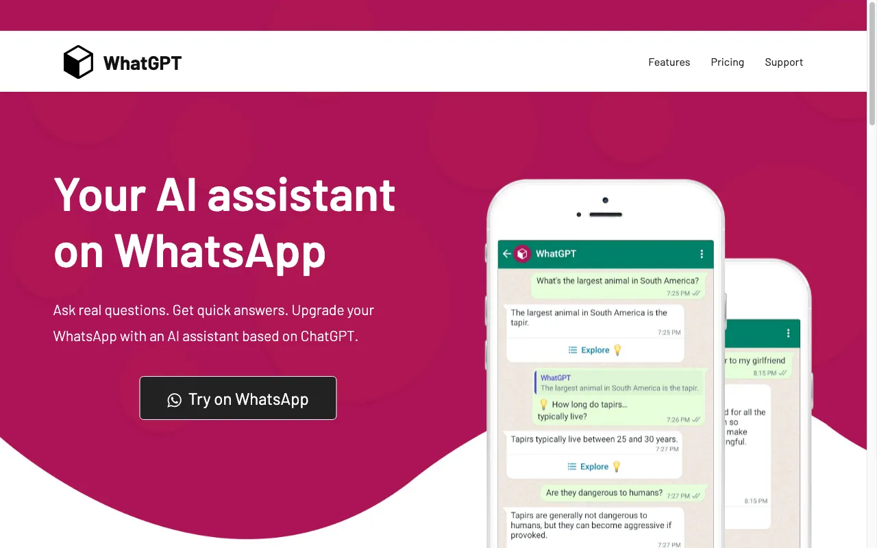 WhatGPT — preview screenshot