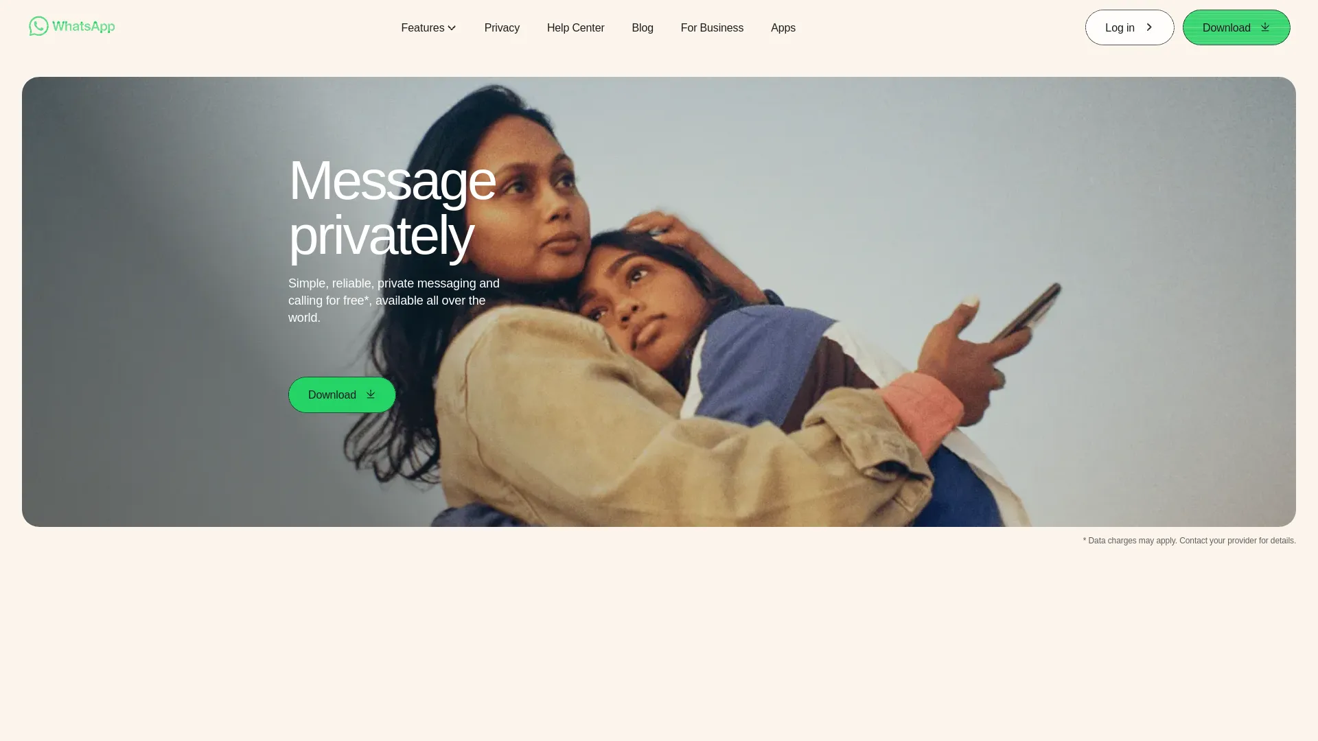 WhatsApp — preview screenshot