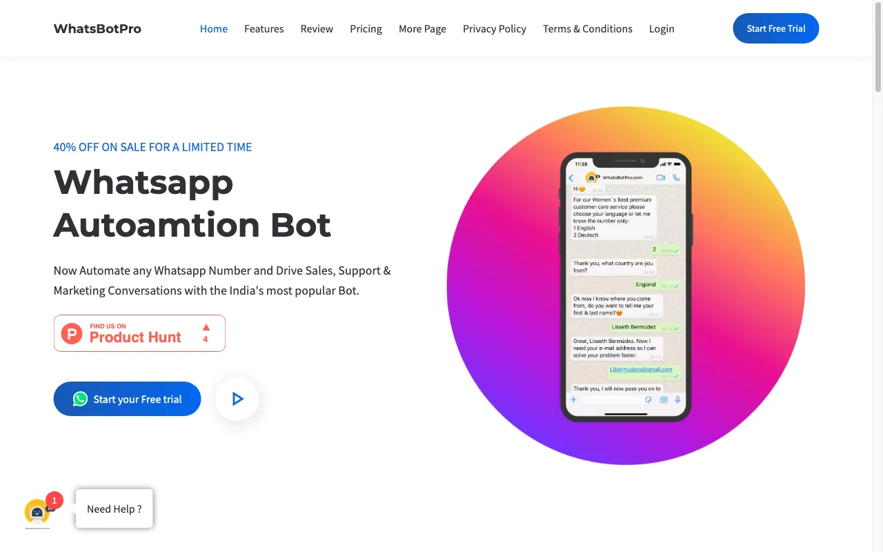 WhatsBotPro — preview screenshot