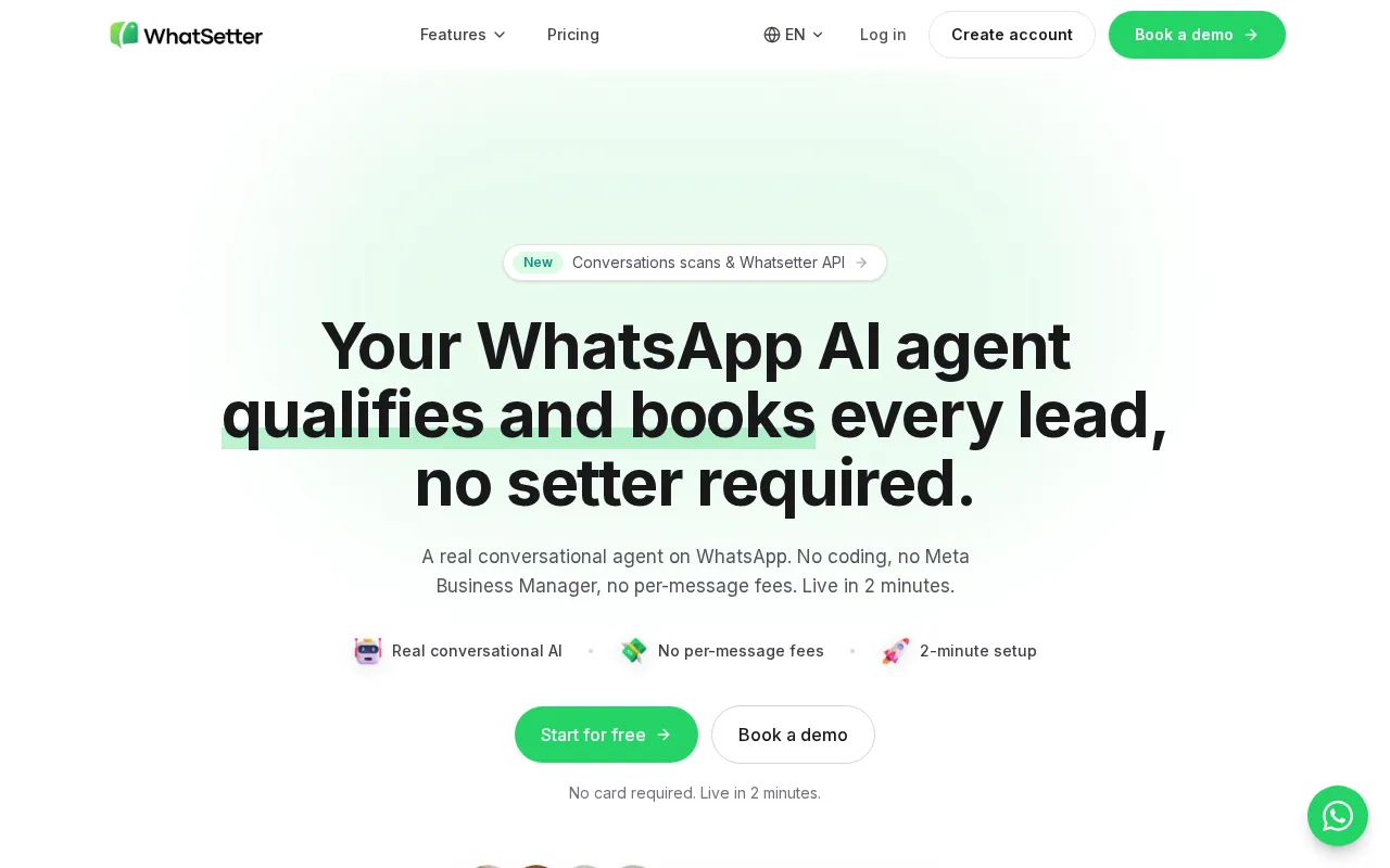 Whatsetter — preview screenshot