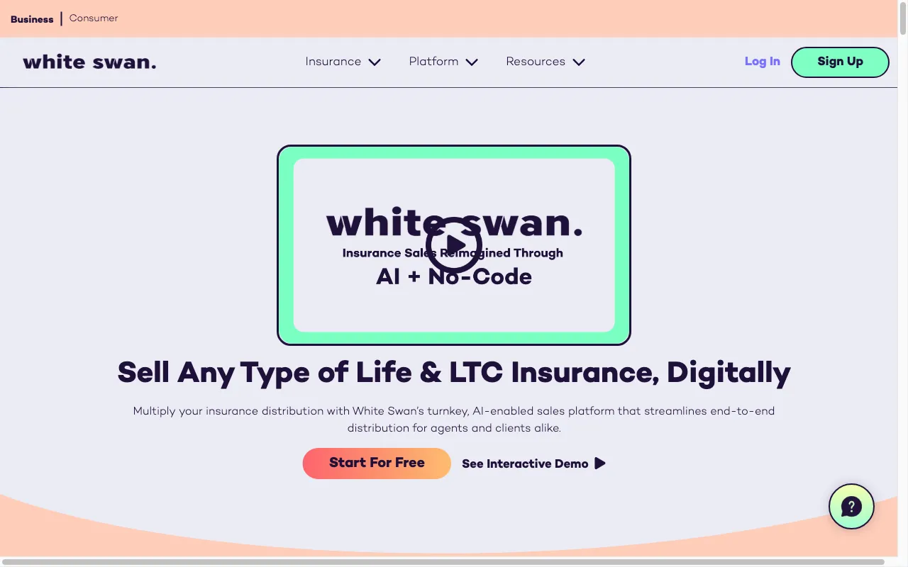 White Swan — preview screenshot