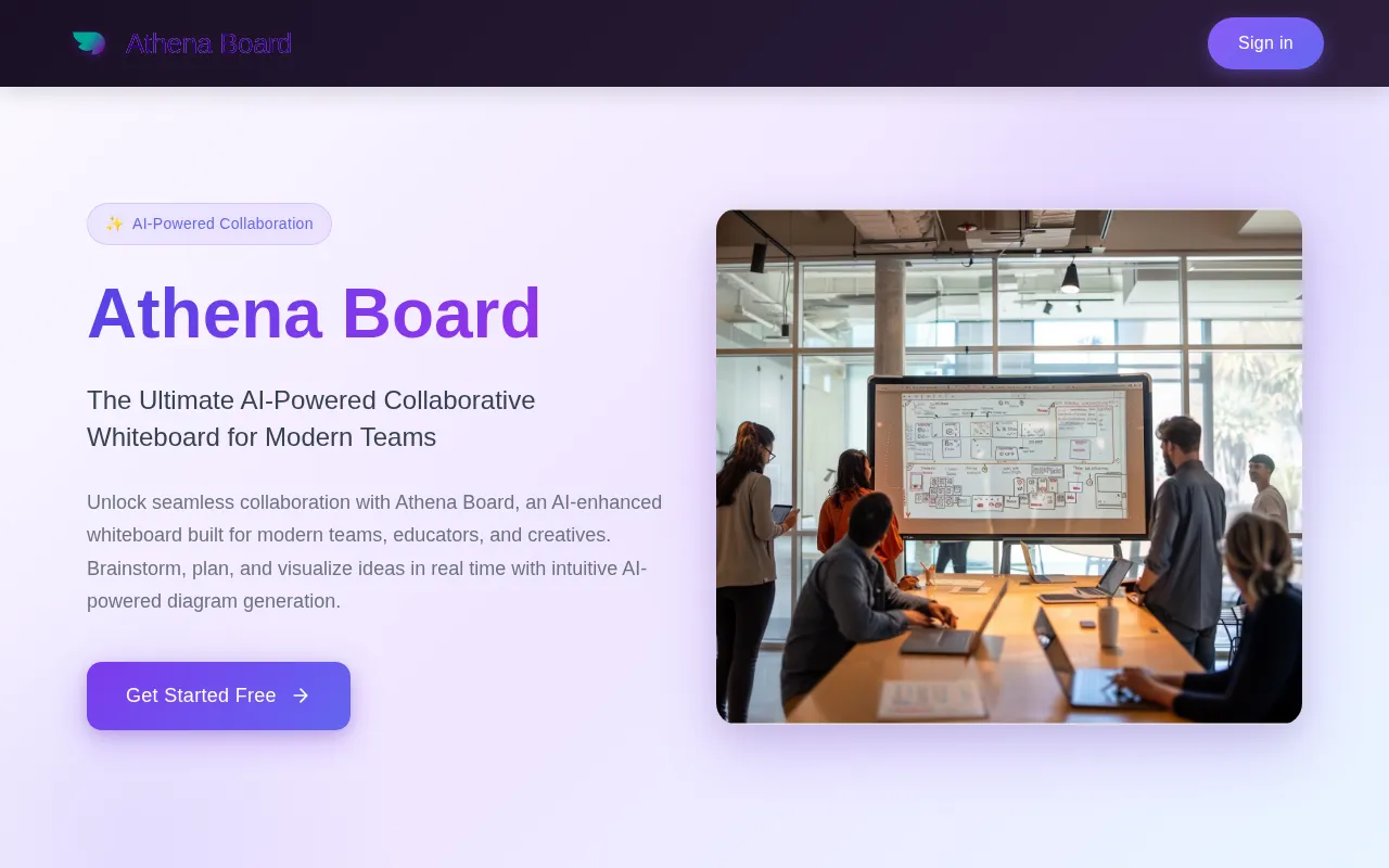 Whiteboard by Athena AI — preview screenshot