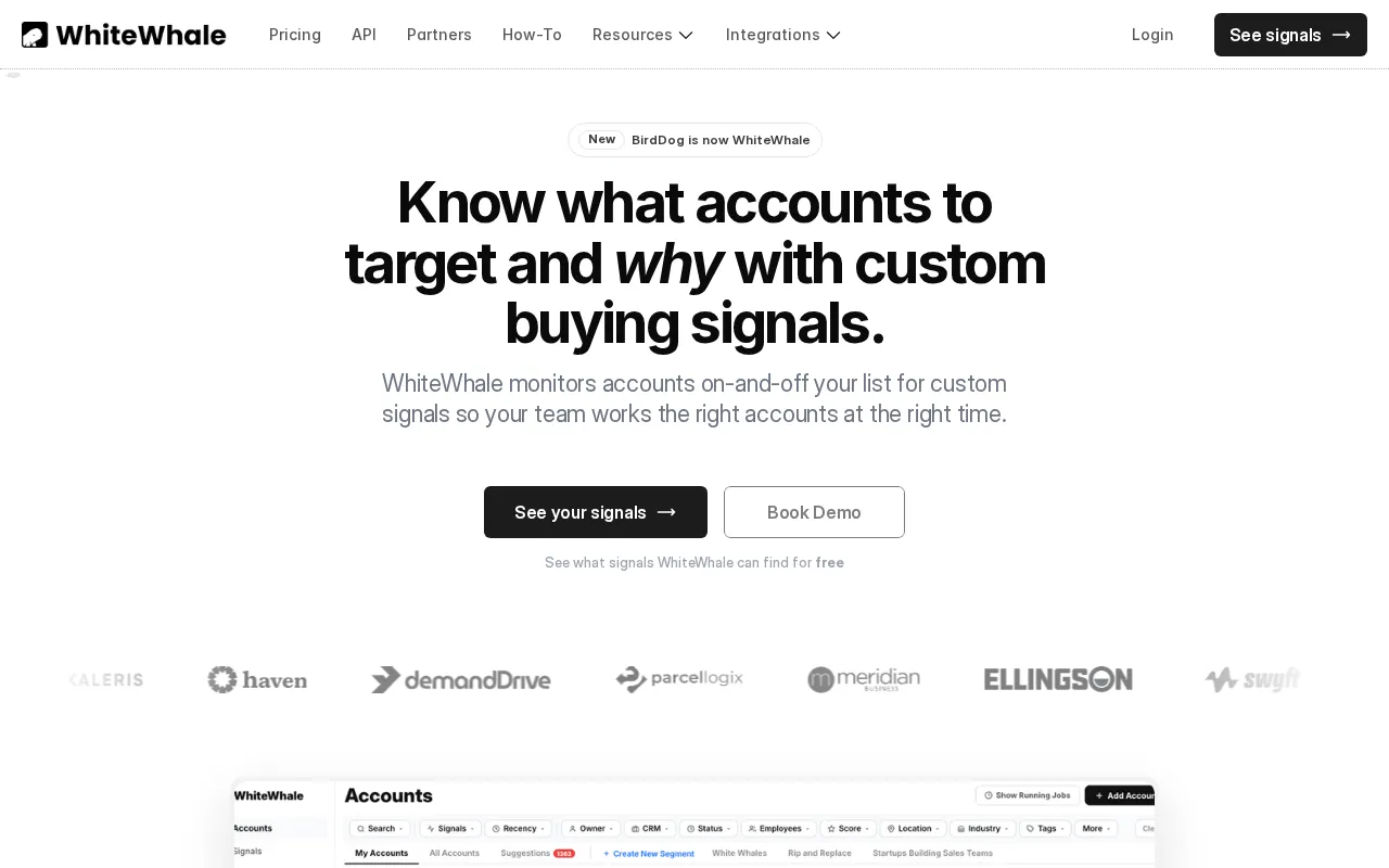 WhiteWhale — preview screenshot