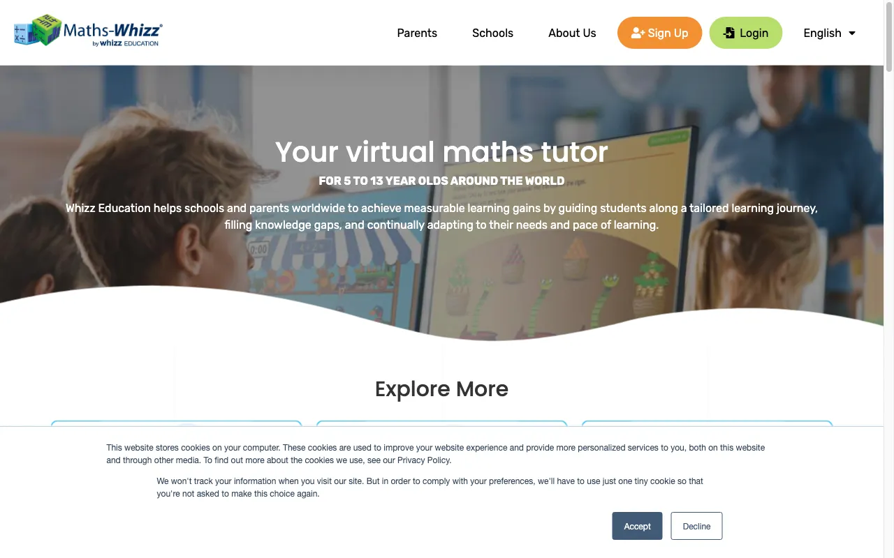 whizz.com — preview screenshot