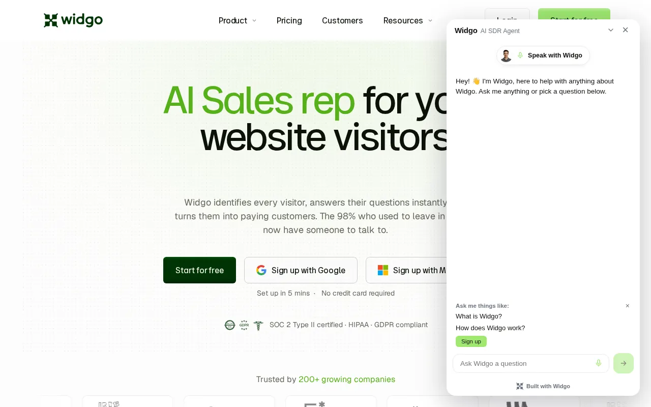 Widgo — preview screenshot