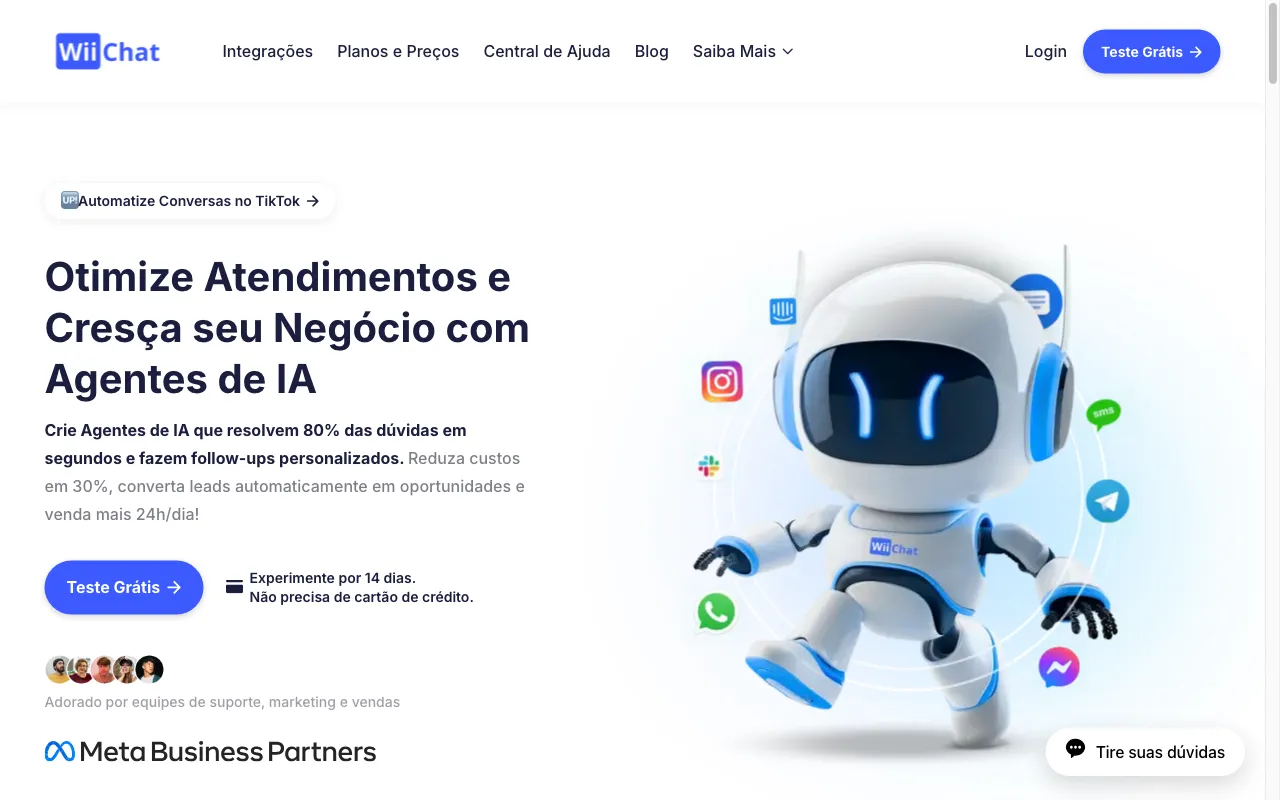 WiiChat AI ChatBot — preview screenshot