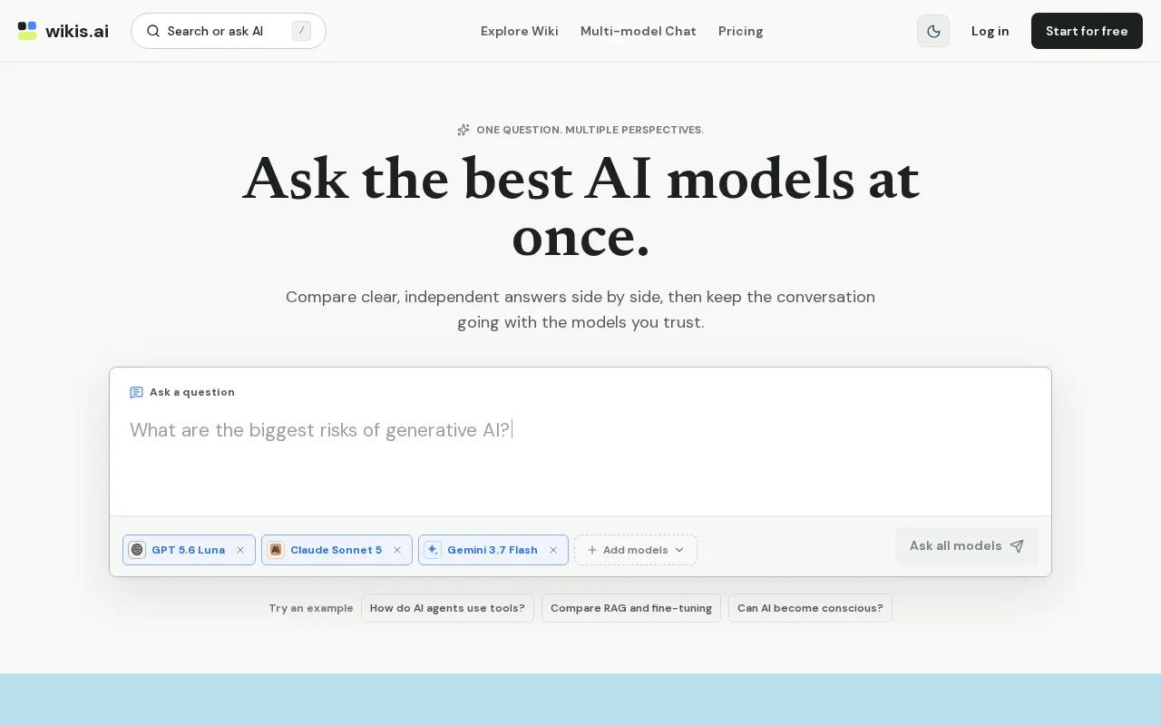 Wikis.ai — preview screenshot