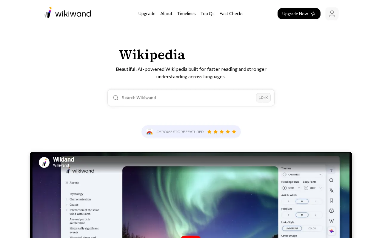 Wikiwand — preview screenshot