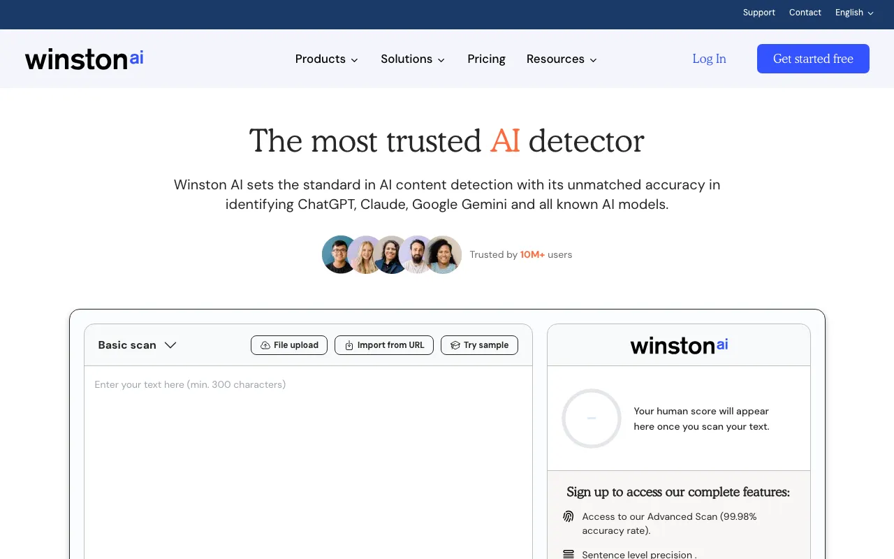 Winston AI — preview screenshot