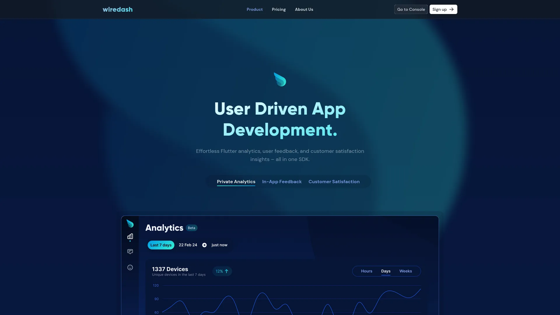 Wiredash — preview screenshot