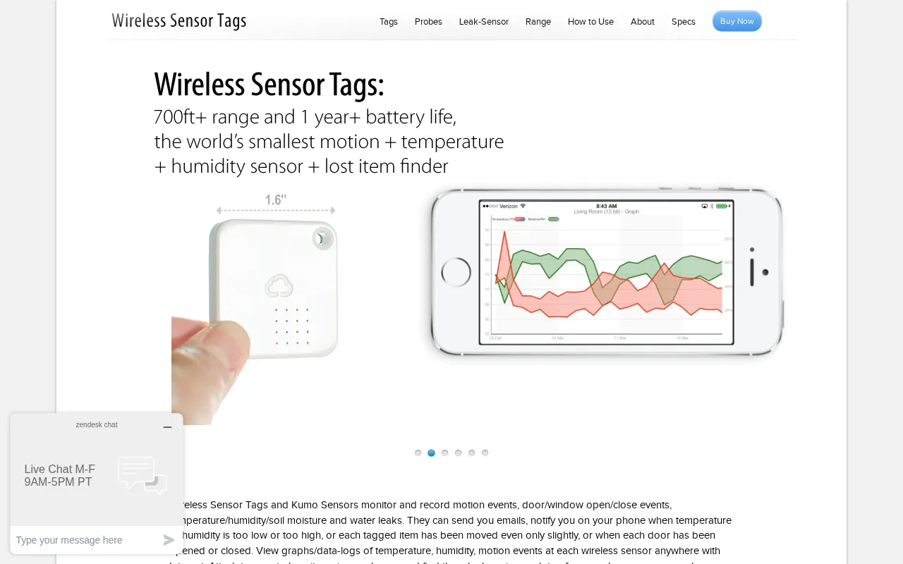 Wireless Sensor Tags — preview screenshot
