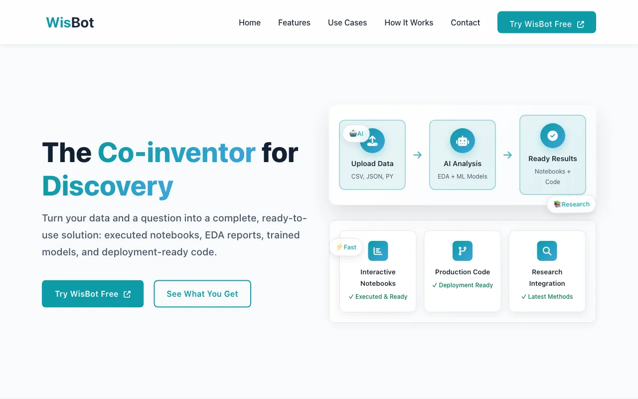 WisBot — preview screenshot