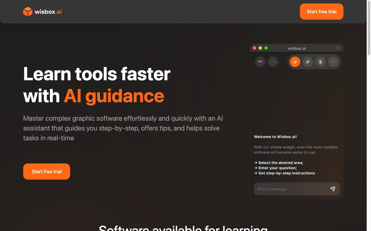 Wisbox.ai — preview screenshot
