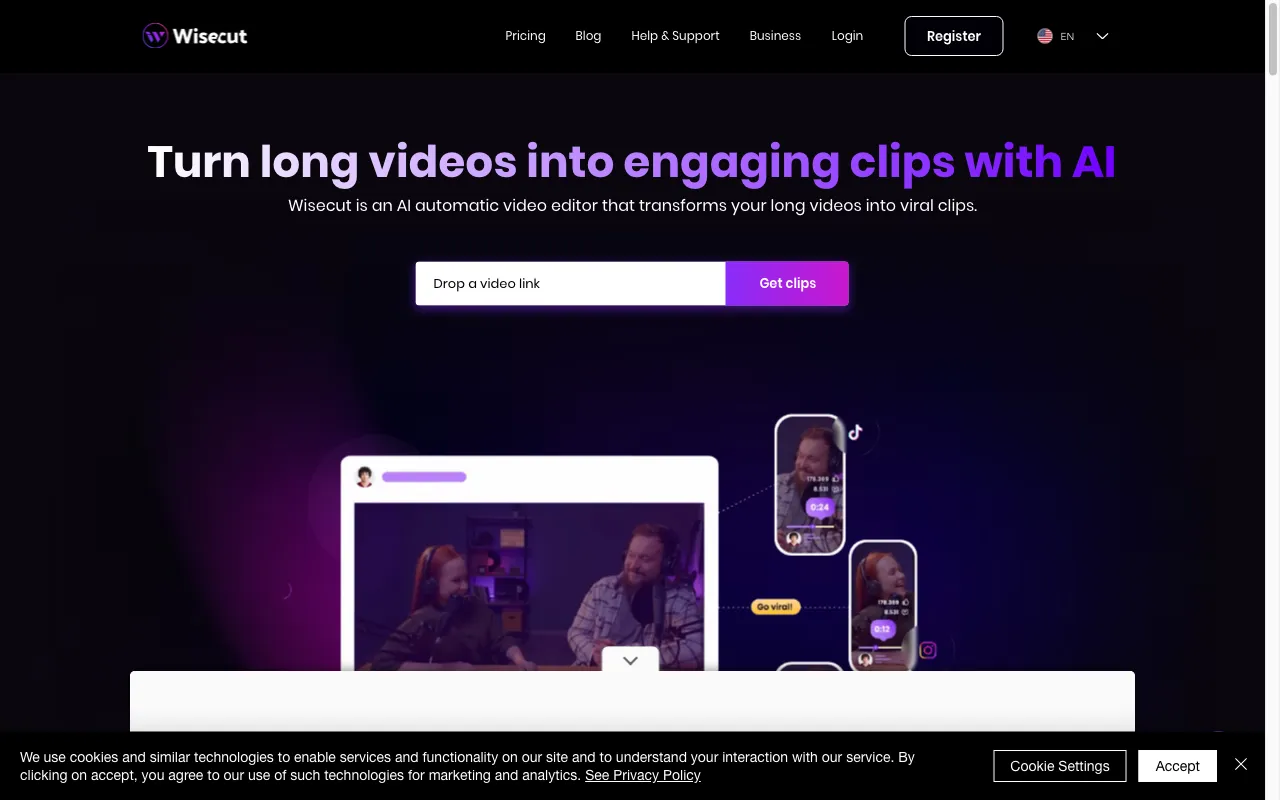 Wisecut — preview screenshot