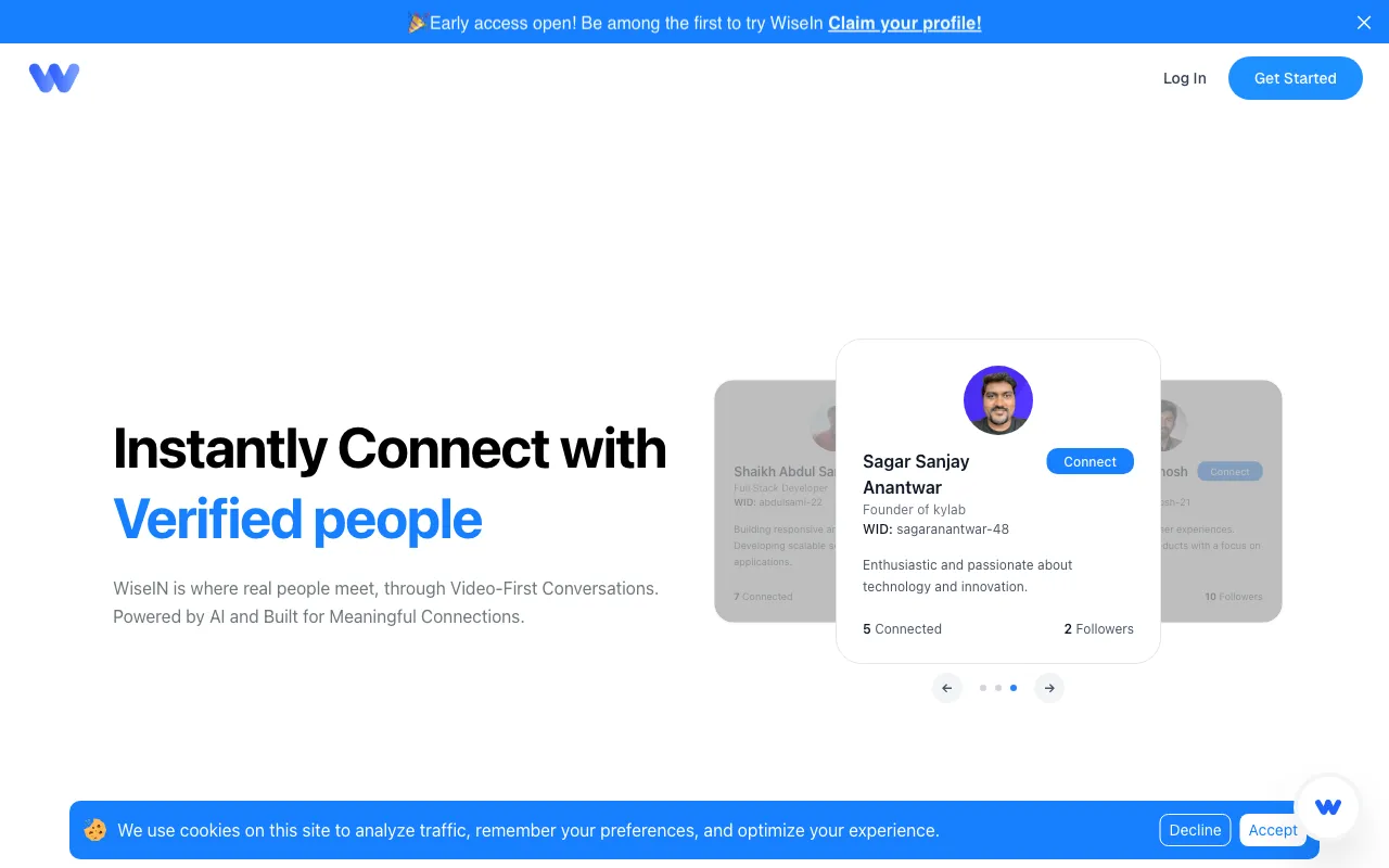 WiseIN — preview screenshot