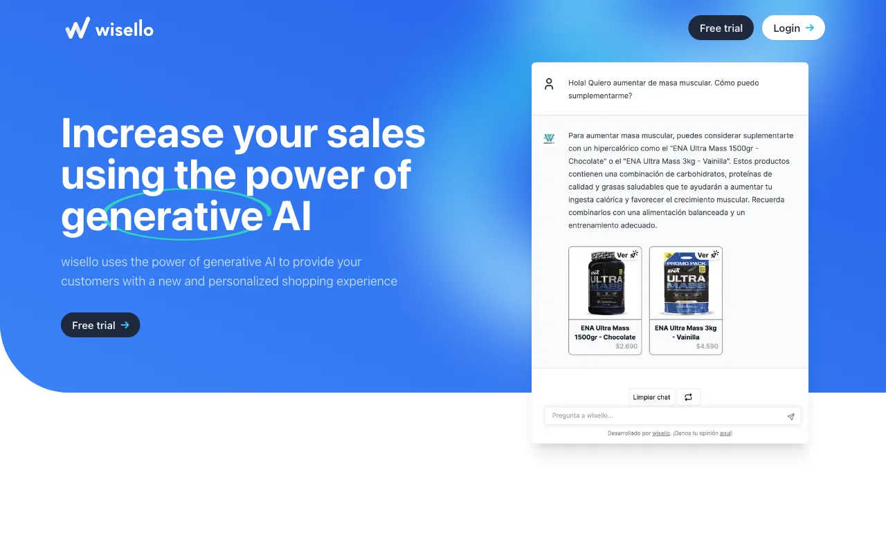 wisello — preview screenshot