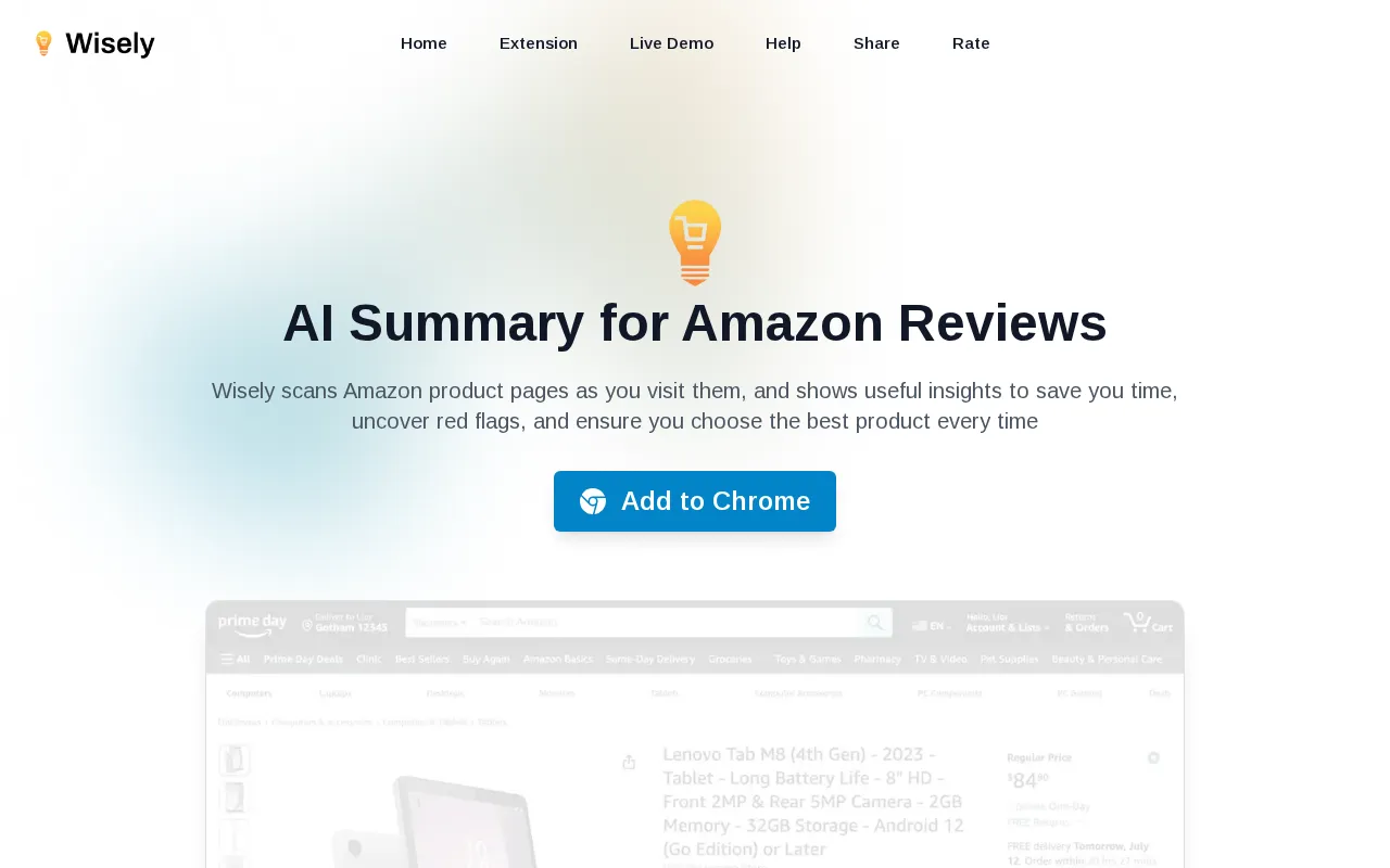 Wisely — preview screenshot