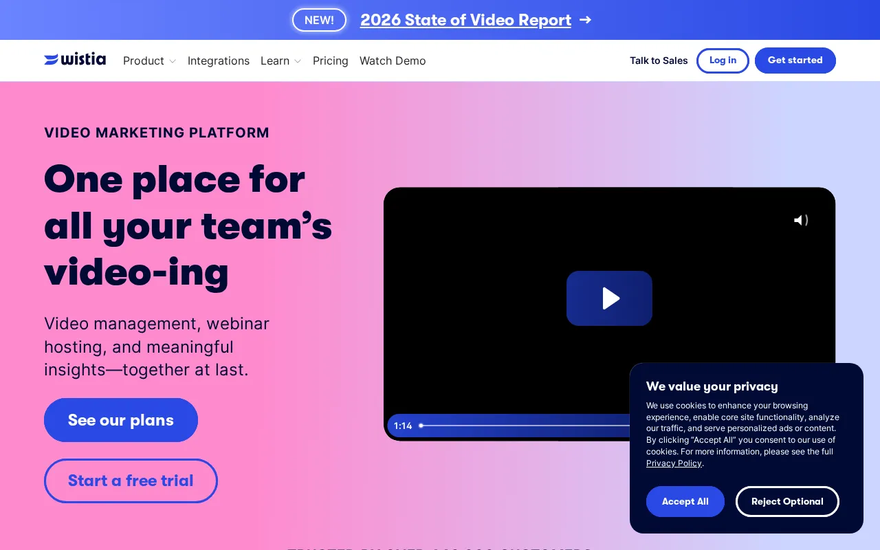 Wistia — preview screenshot