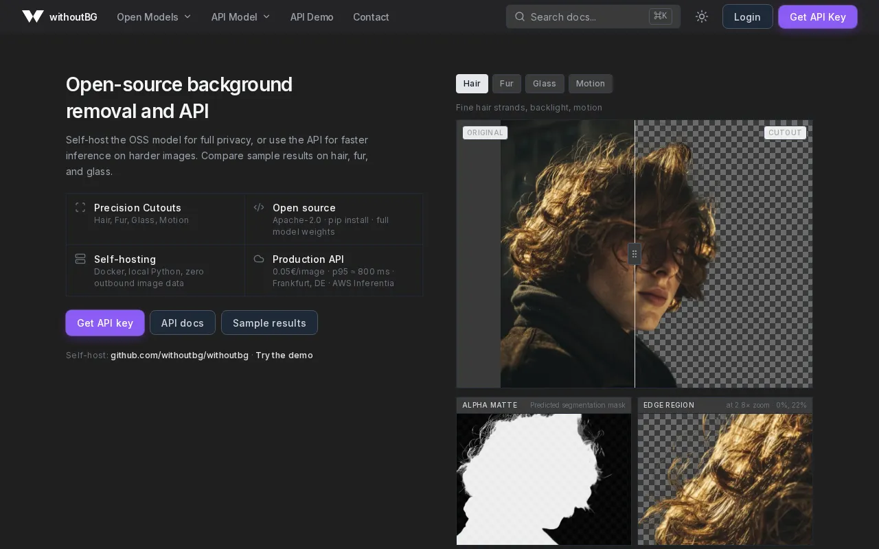 withoutBG — preview screenshot