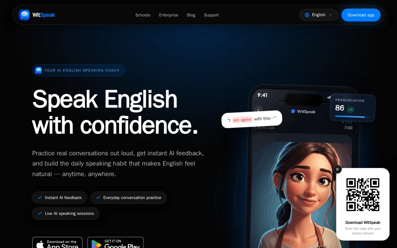 WitSpeak — preview screenshot