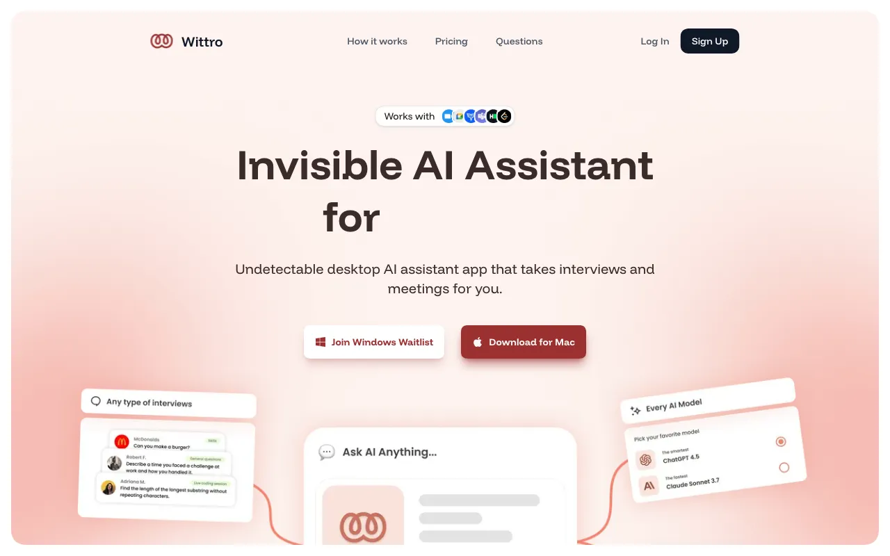 Wittro — preview screenshot