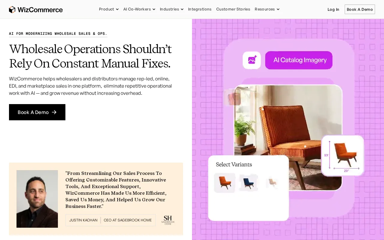Wiz Commerce — preview screenshot