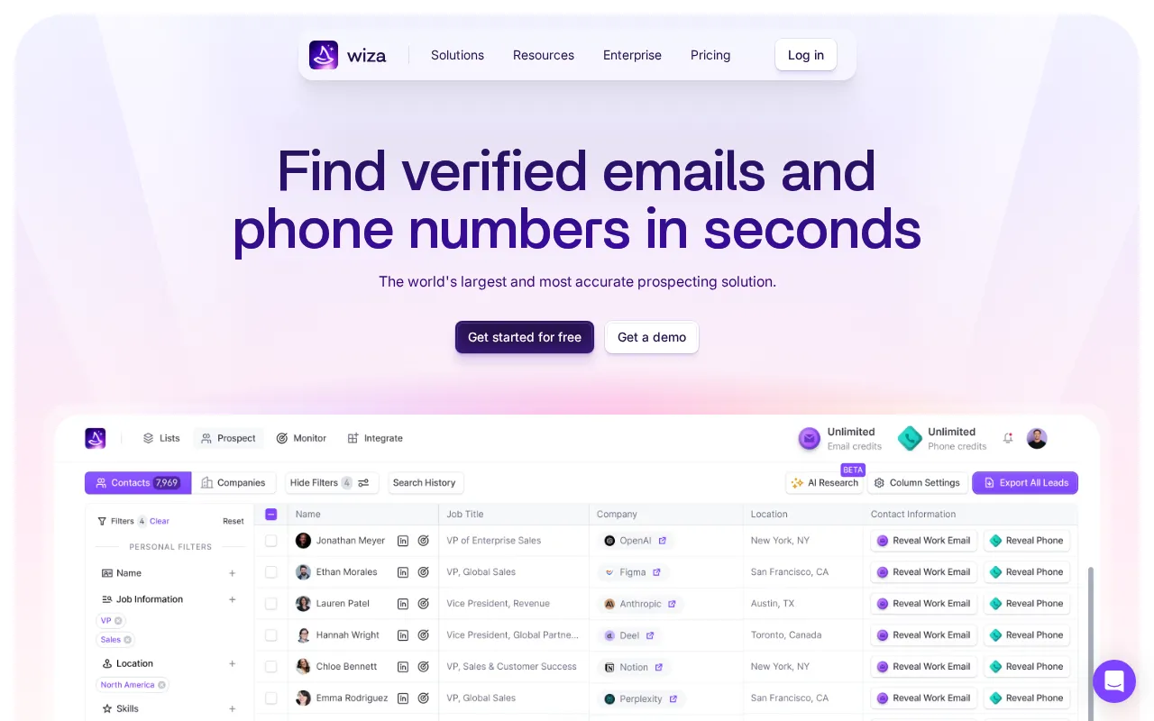Wiza — preview screenshot