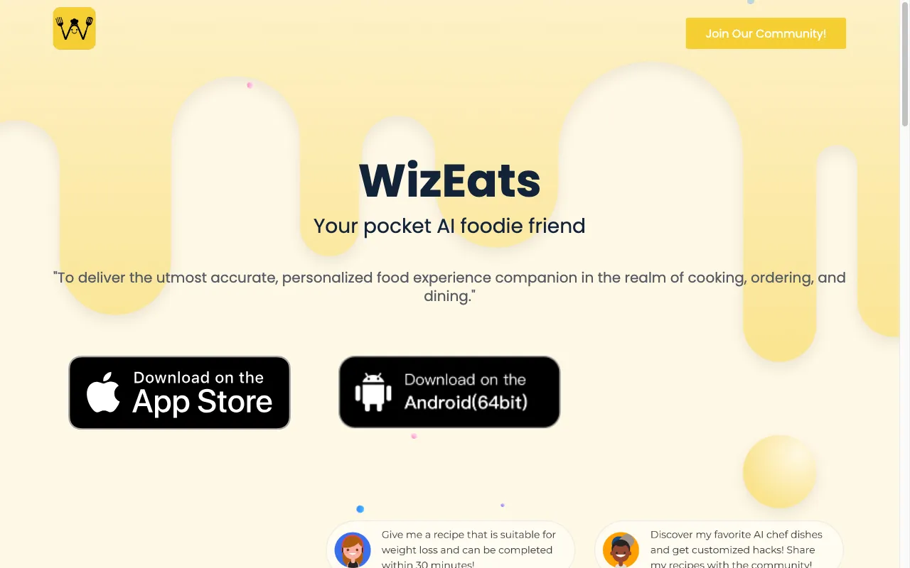 WizEats — preview screenshot