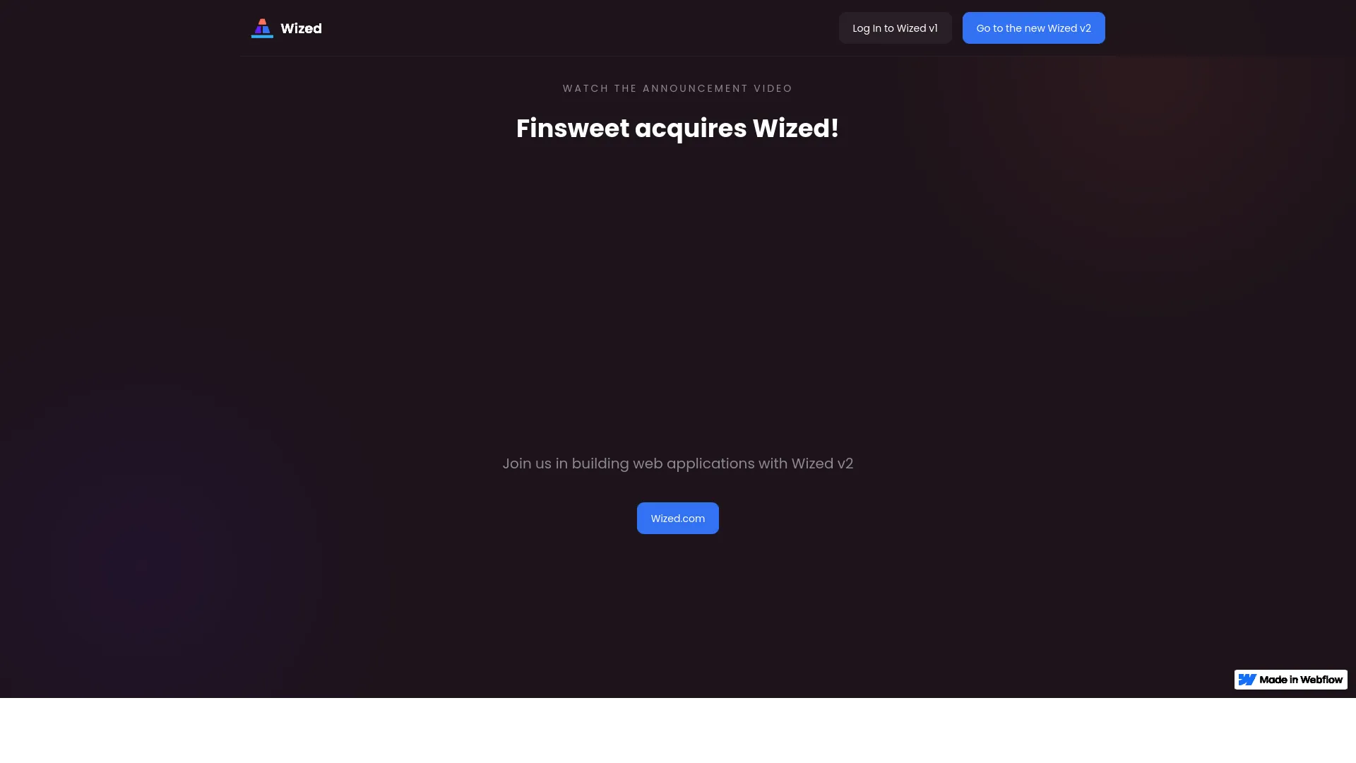 Wized — preview screenshot