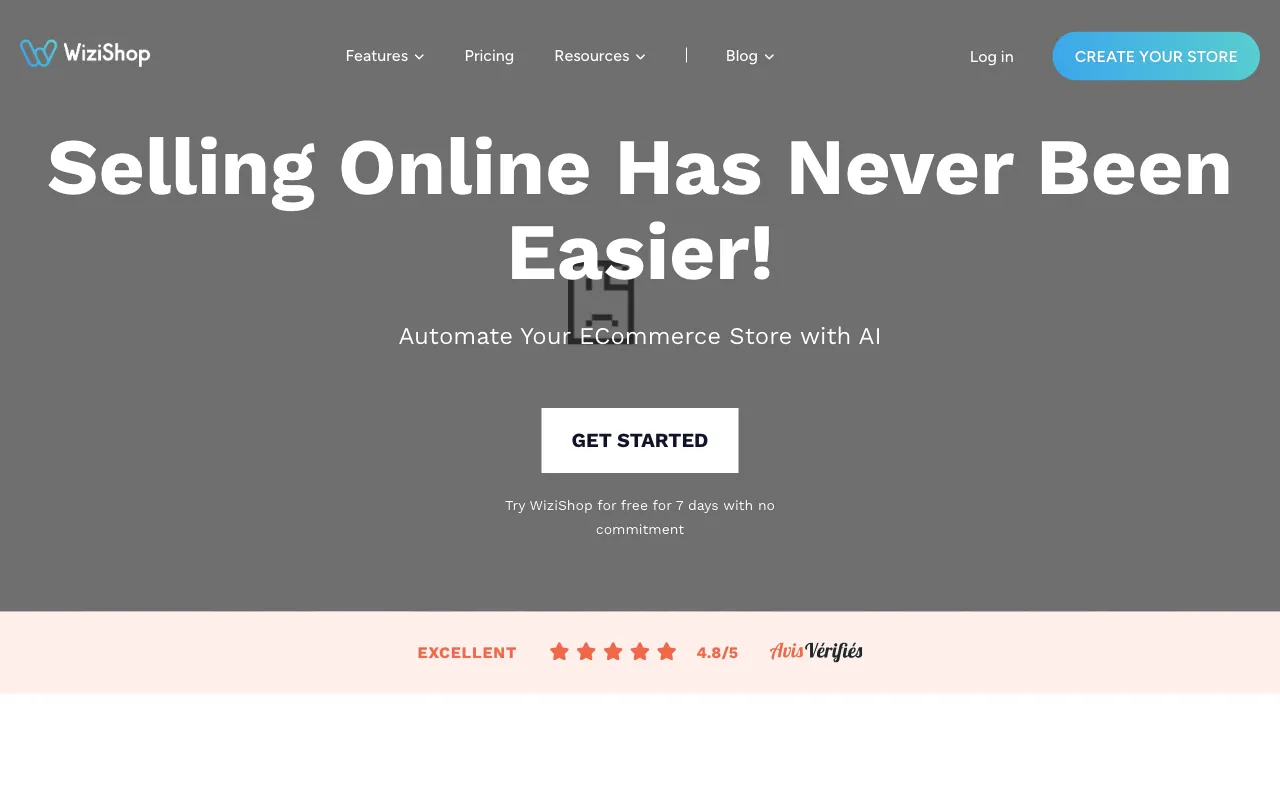 WiziShop — preview screenshot