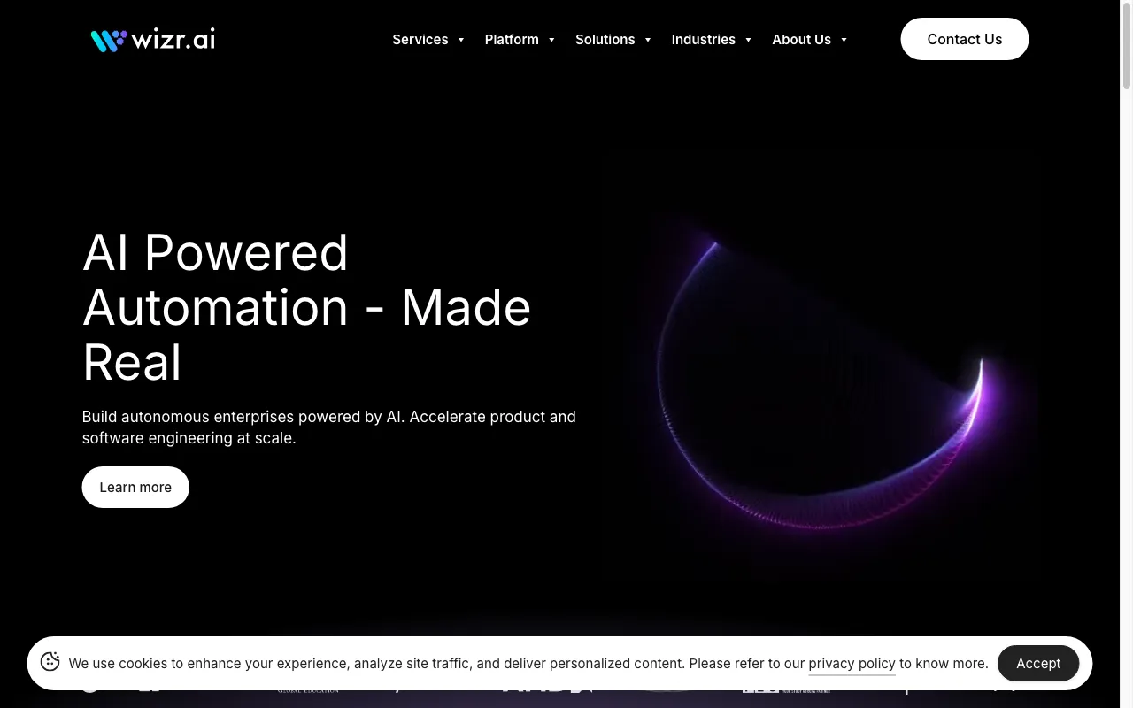 Wizr.ai — preview screenshot