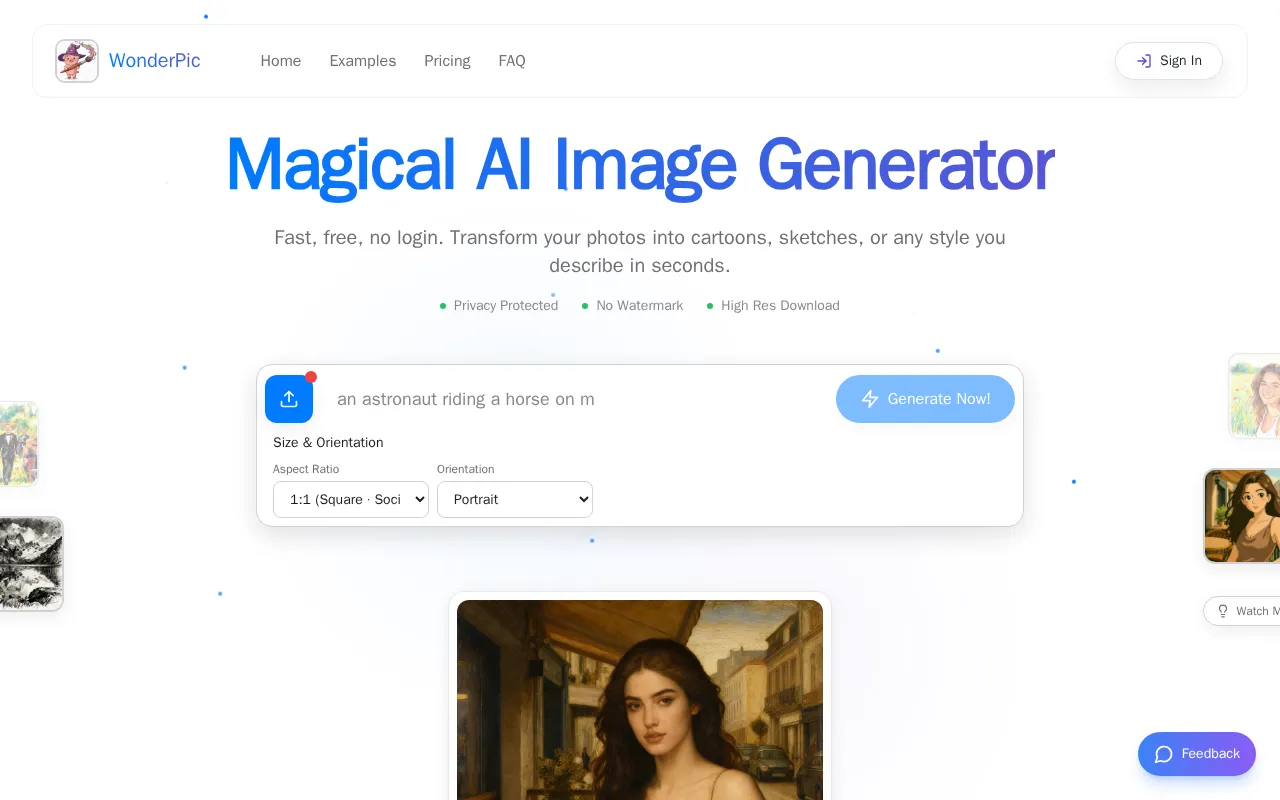 WonderPic — preview screenshot