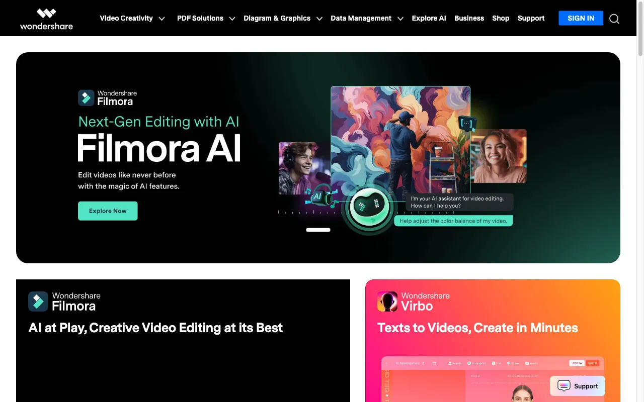wondershare.net — preview screenshot