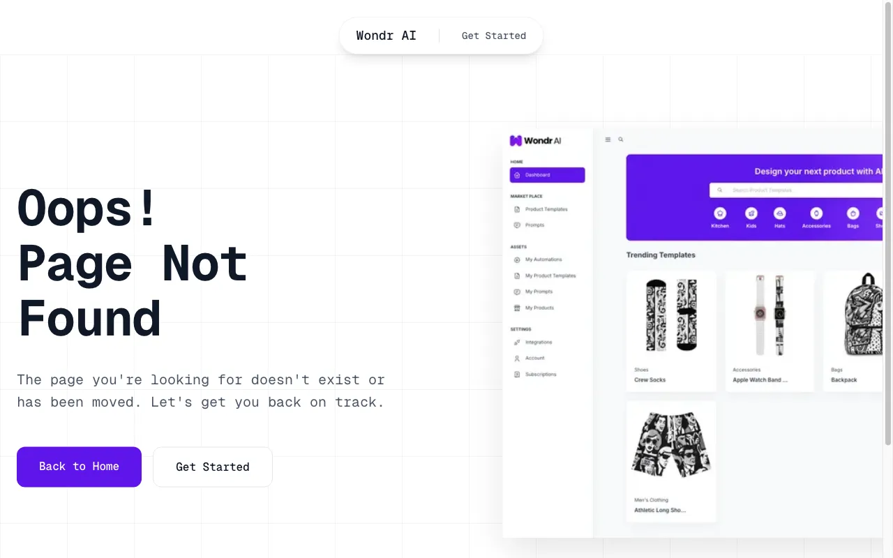 Wondr AI — preview screenshot