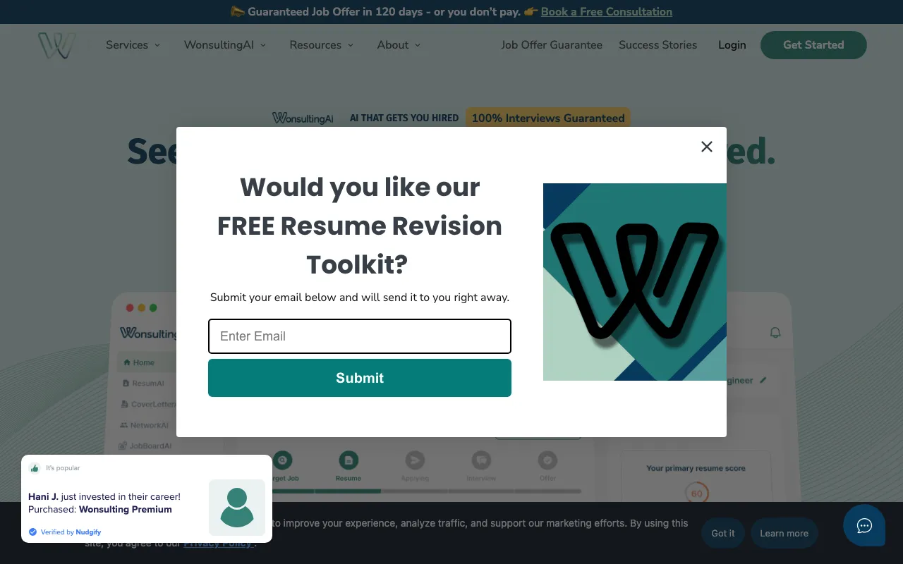 Wonsulting AI — preview screenshot
