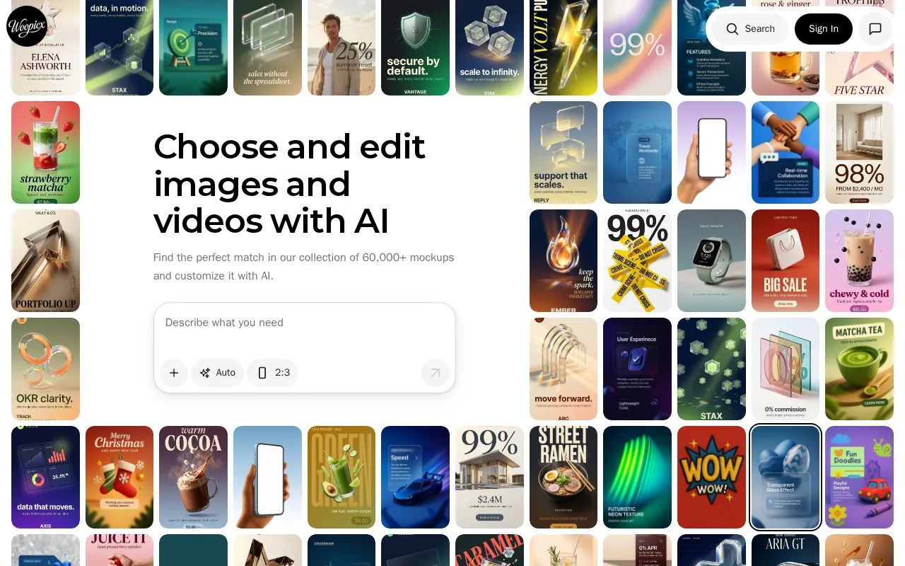 Woopicx — preview screenshot