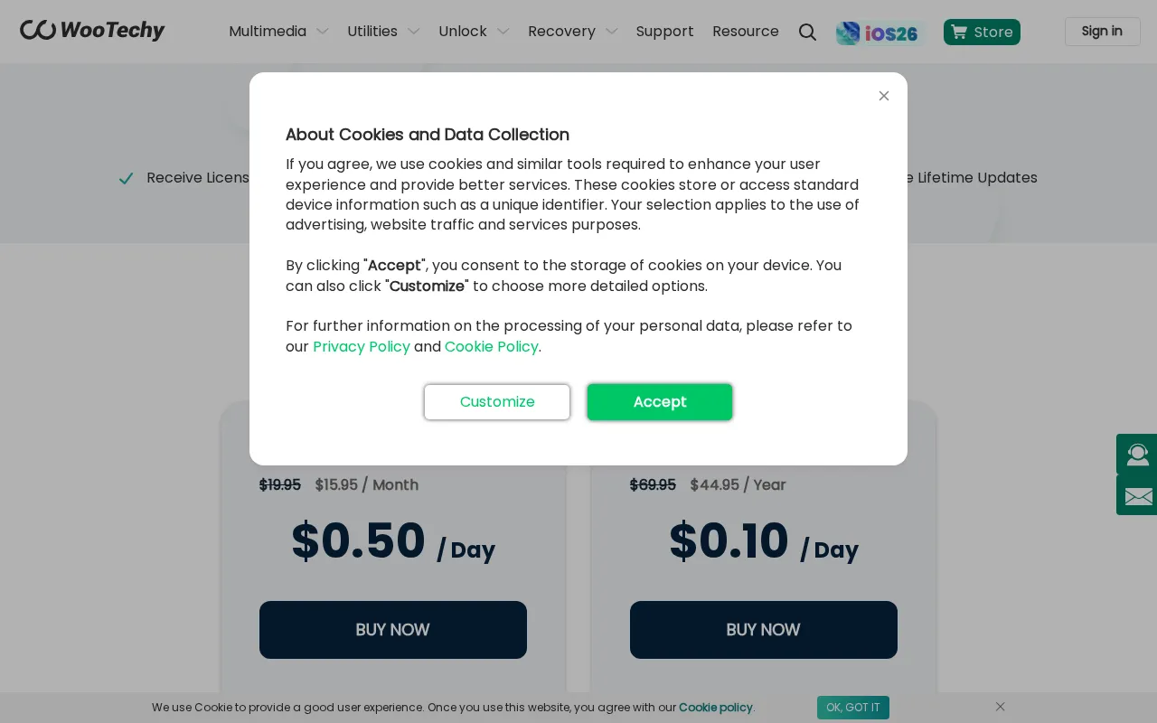 WooTechy VoxDo — pricing page