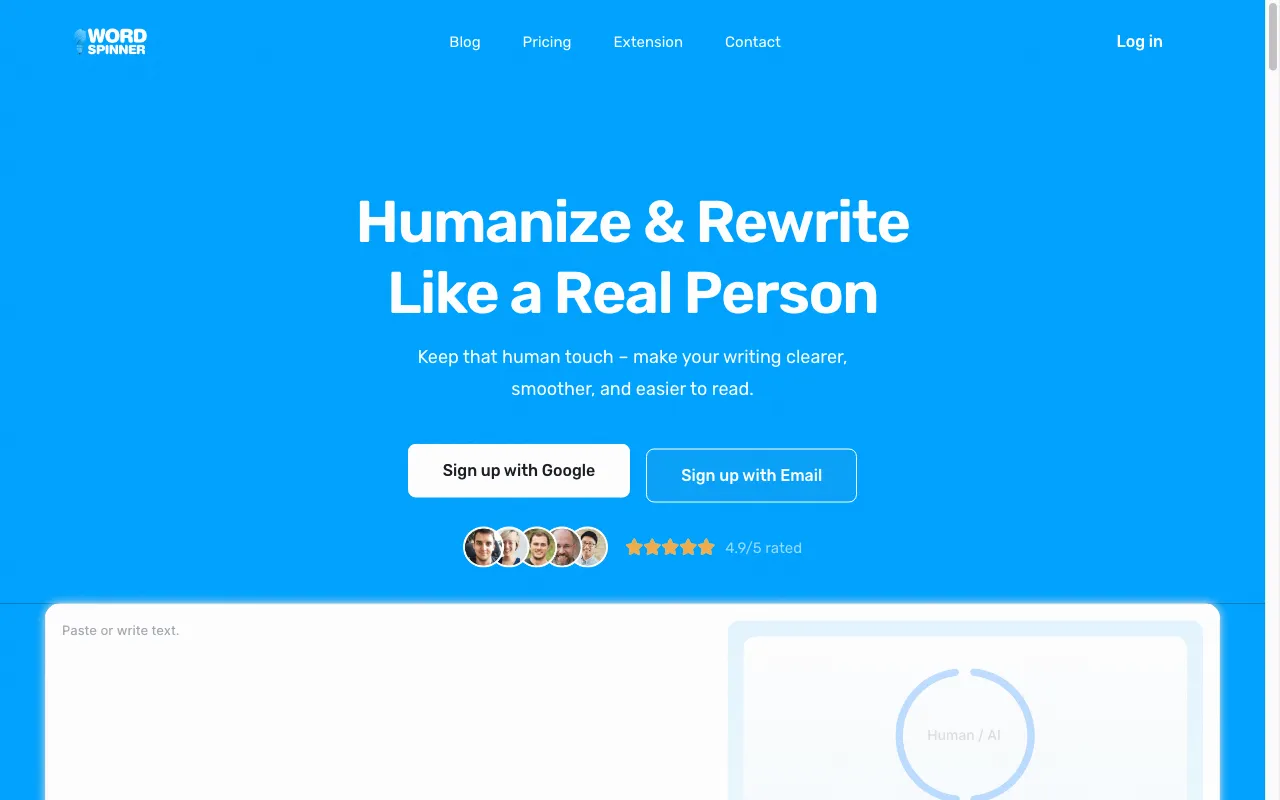 Word Spinner — preview screenshot