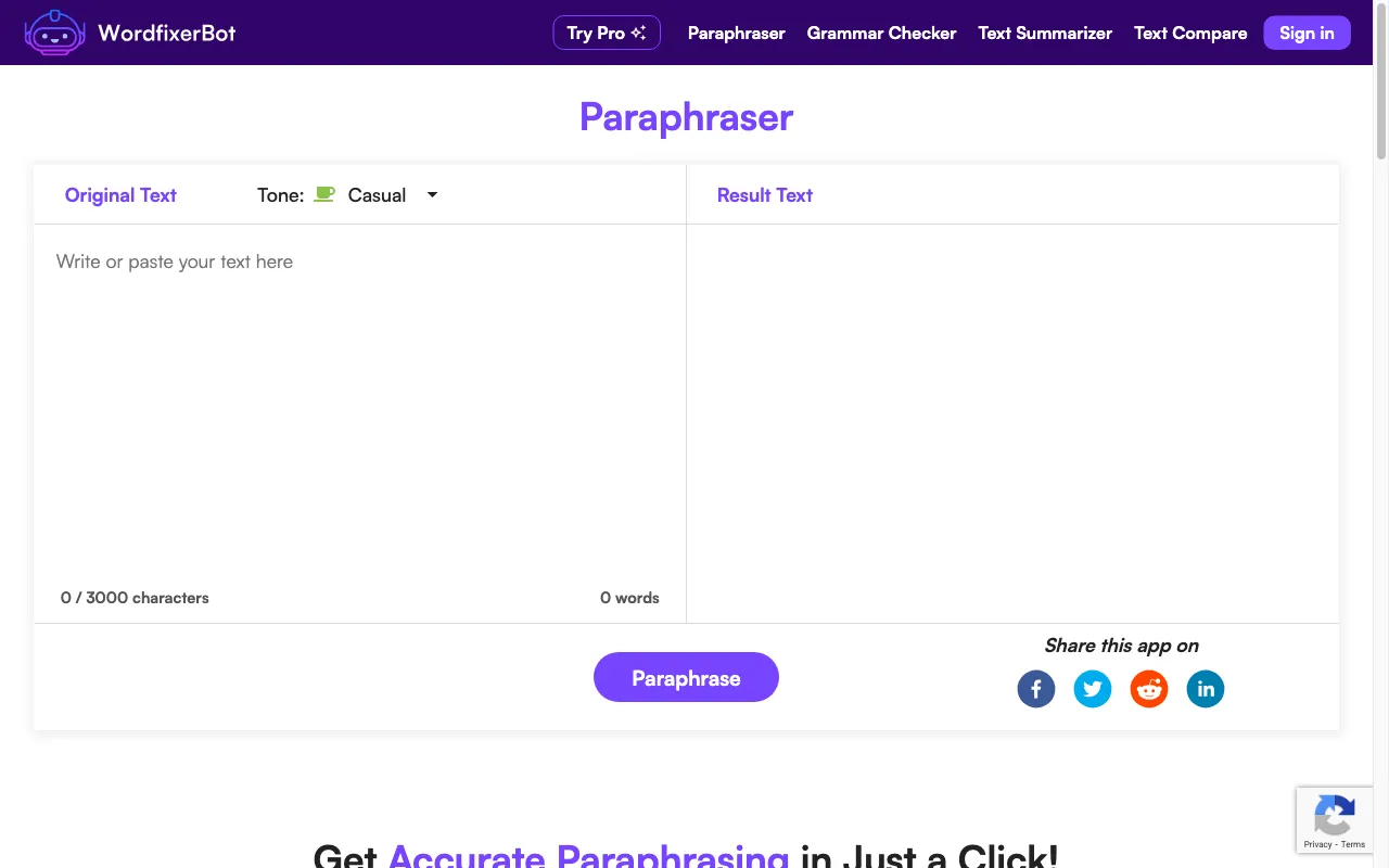 WordfixerBot — preview screenshot