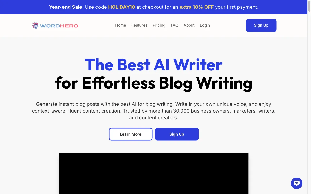 Wordhero — preview screenshot